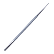 Muldoon Lacrimal Dilator, Round And Knurled Handle With Polished Finish, Stainless Steel, Medium 27mm Taper, Distal End Straight, And Overall Length Of 4" (100mm) 